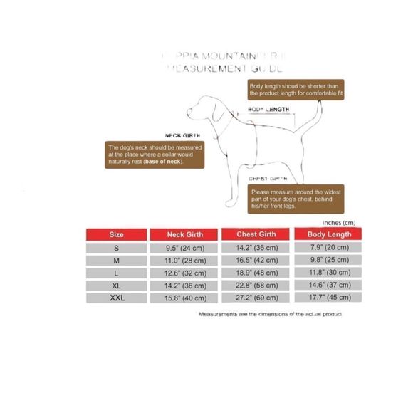 PUPPIA Mountaineer II Dog Coat with Integrated Harness in Red - Picture 6 of 7